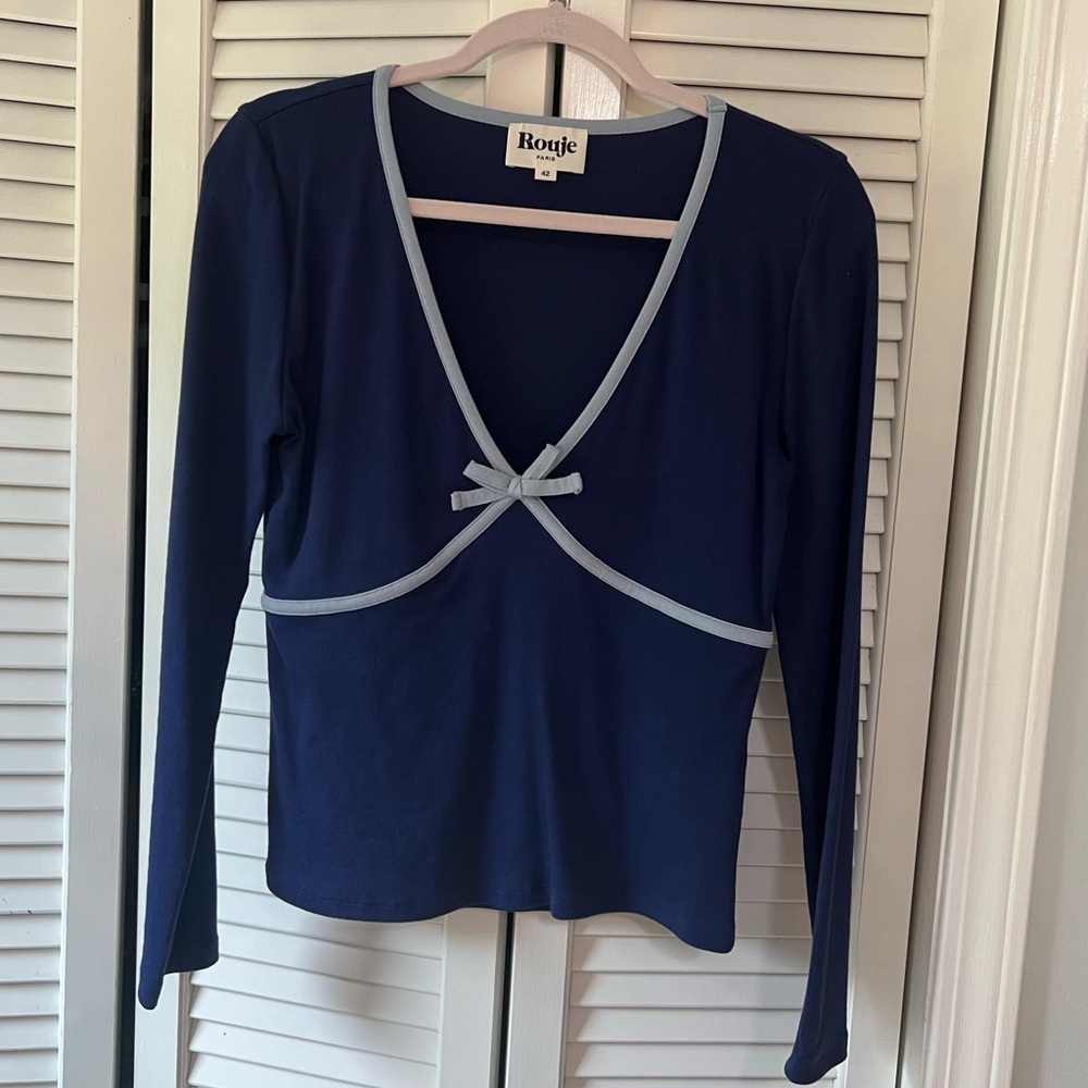 Rouje Paris Karene Long Sleeve T-shirt size 42